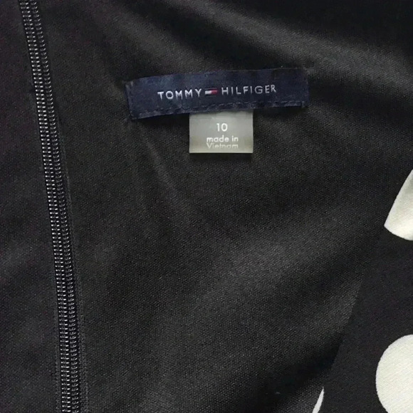 Women’s Tommy Hilfiger Short Sleeved Polka Dot Dress Wrap Size 10 - Picture 3 of 8